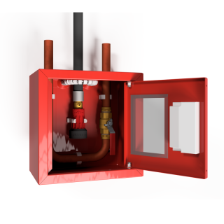 PV-7 SV Mini Pillar fire hydrant / Nozzle cabinet -