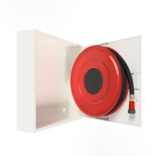 PV-182 25mm/25m, white - Fire hydrant cabinet